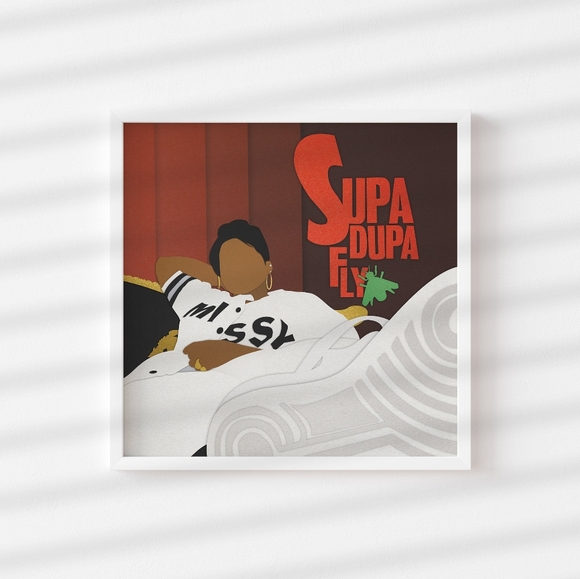Supa Dupa Fly Art: One Of A Kind Design - Picture 2 of 2